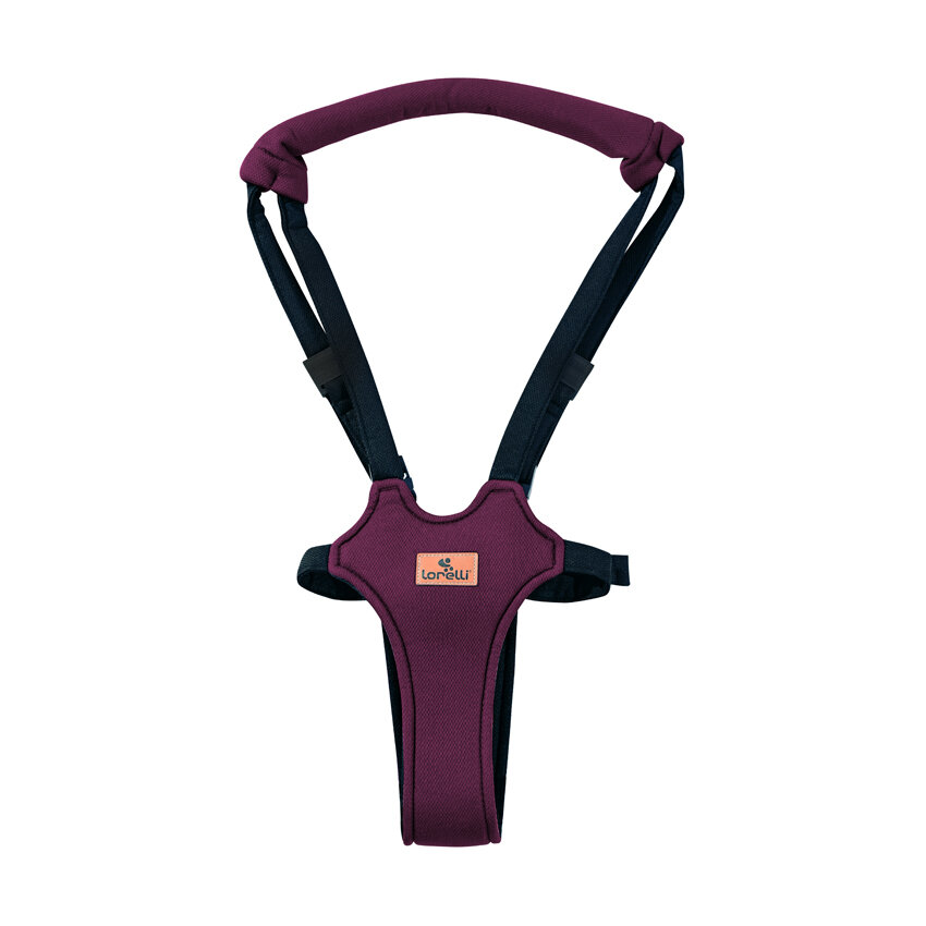 Lorelli Safety Harness Step by Step Περπατούρα με Ιμάντα Στήριξης Dark red