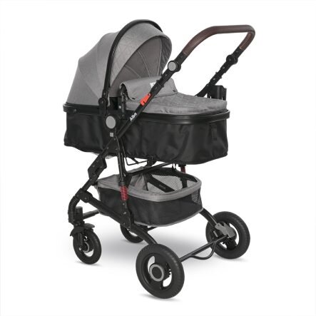 Lorelli Alba Premium Καρότσι 3 σε 1 Opaline Gray