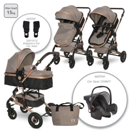 Lorelli Alba Premium Καρότσι 2 σε 1 Pearl Beige