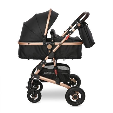 Lorelli Alba Premium Καρότσι 3 σε 1 Black