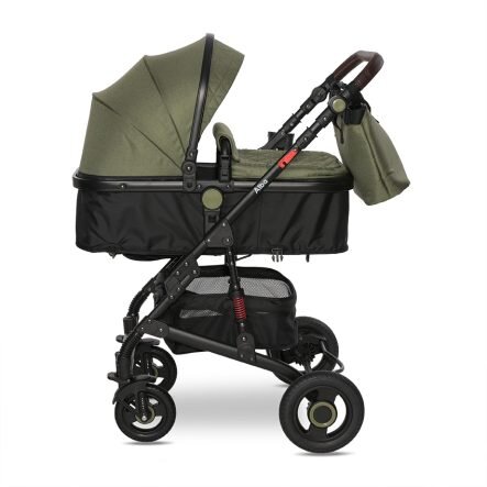 Lorelli Alba Premium Καρότσι 3 σε 1 Loden Green