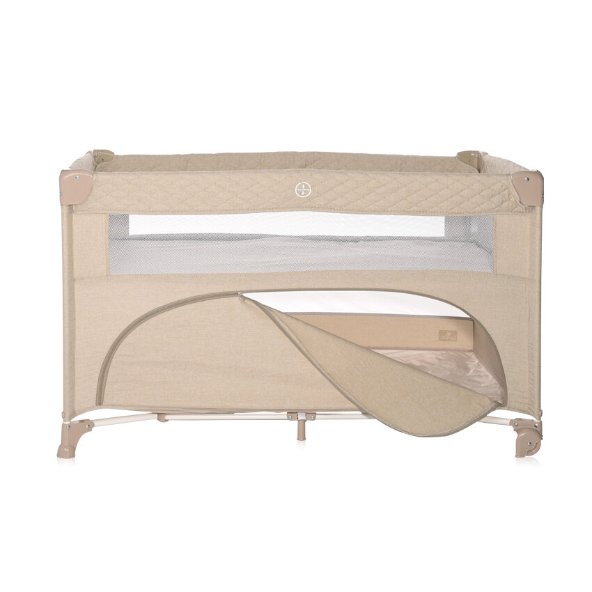 Lorelli Up & Down Παρκοκρέβατο Συγκοίμησης 74x65x125cm Beige Flying Friends