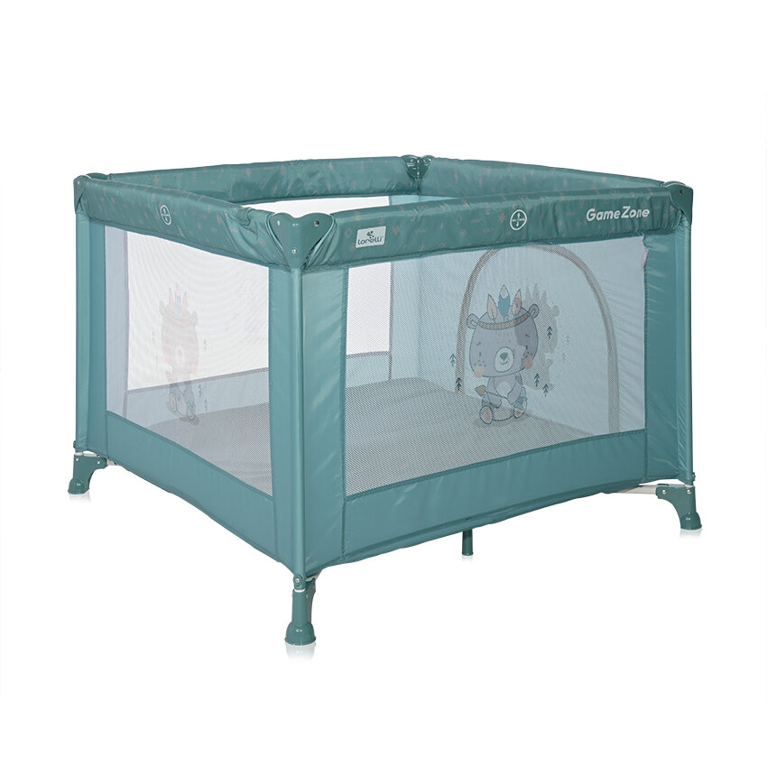 Lorelli Game Zone Παρκοκρέβατο 100x100x74cm Artcic Indian