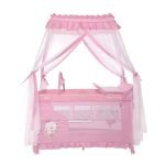 Lorelli Magic Sleep Παρκοκρέβατο Rose Ballerina Pink