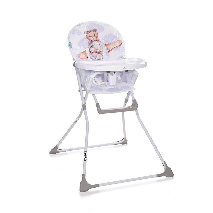 Lorelli Cookie Καρεκλάκι Φαγητού Baby Blue Pilot