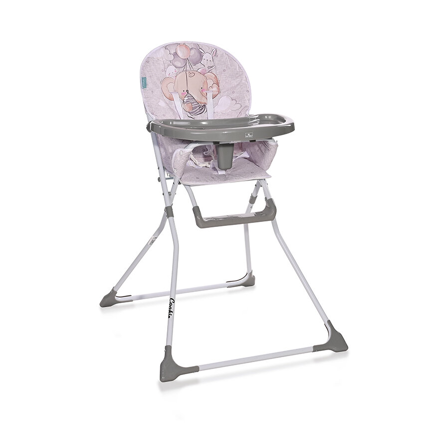 Lorelli Cookie Καρεκλάκι Φαγητού Marble Gray Flying Friends