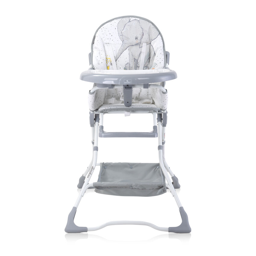 Lorelli BonBon Καρεκλάκι Φαγητού Cloud Gray Elephant