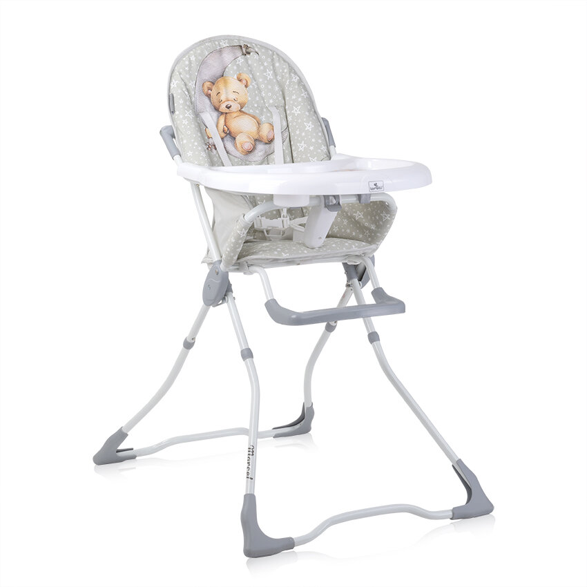 Lorelli Marcel Καρεκλάκι Φαγητού Gray Sleeping Bear