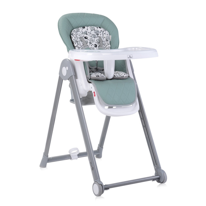 Lorelli Party Καρεκλάκι Φαγητού Iceberg Green Leather