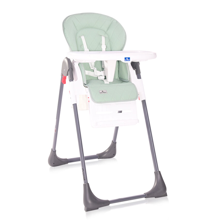 Lorelli Cryspi Καρεκλάκι Φαγητού Frosty Green Leather