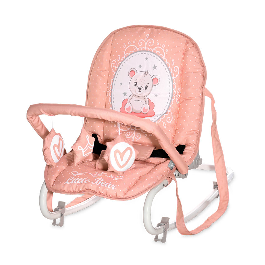 Lorelli Elisa Relax Μωρού Rocker Beige Mellow rose bear