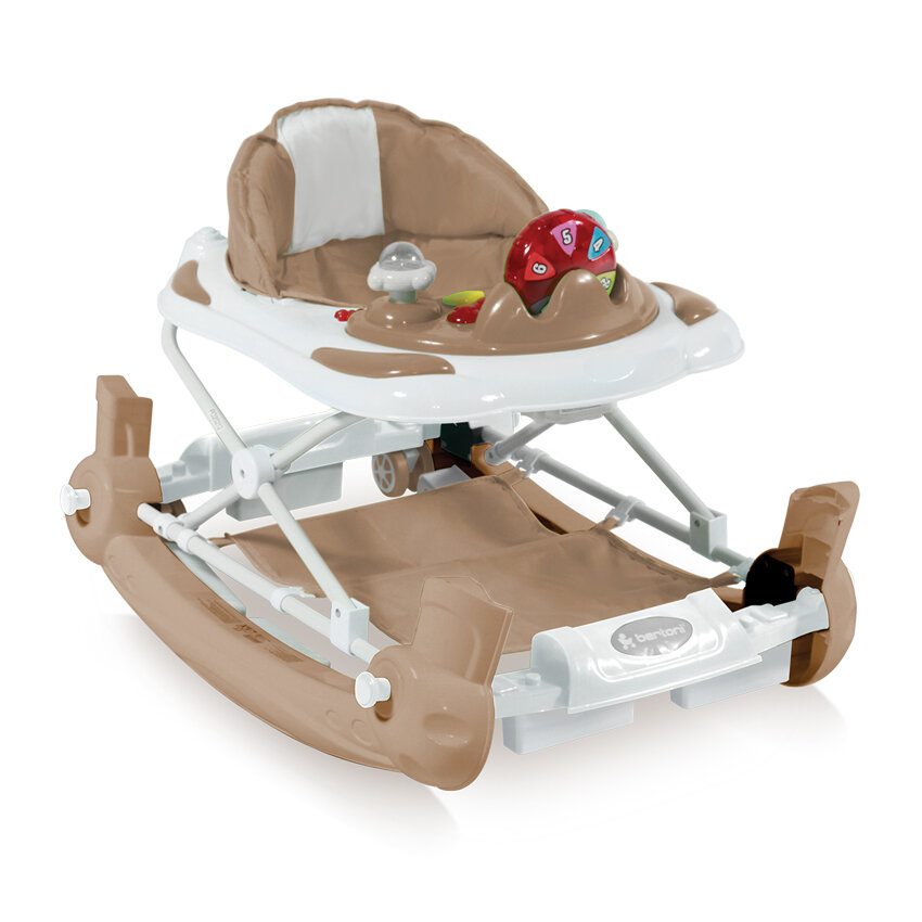Lorelli School Swing Στράτα με Λίκνισμα Μουσική Και Φώτα Beige
