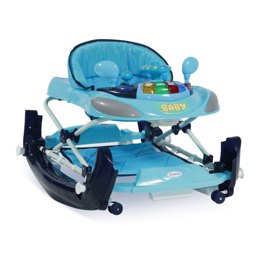 Lorelli W1224CE Swing Στράτα με Λίκνισμα Μουσική Και Φώτα Dark Blue