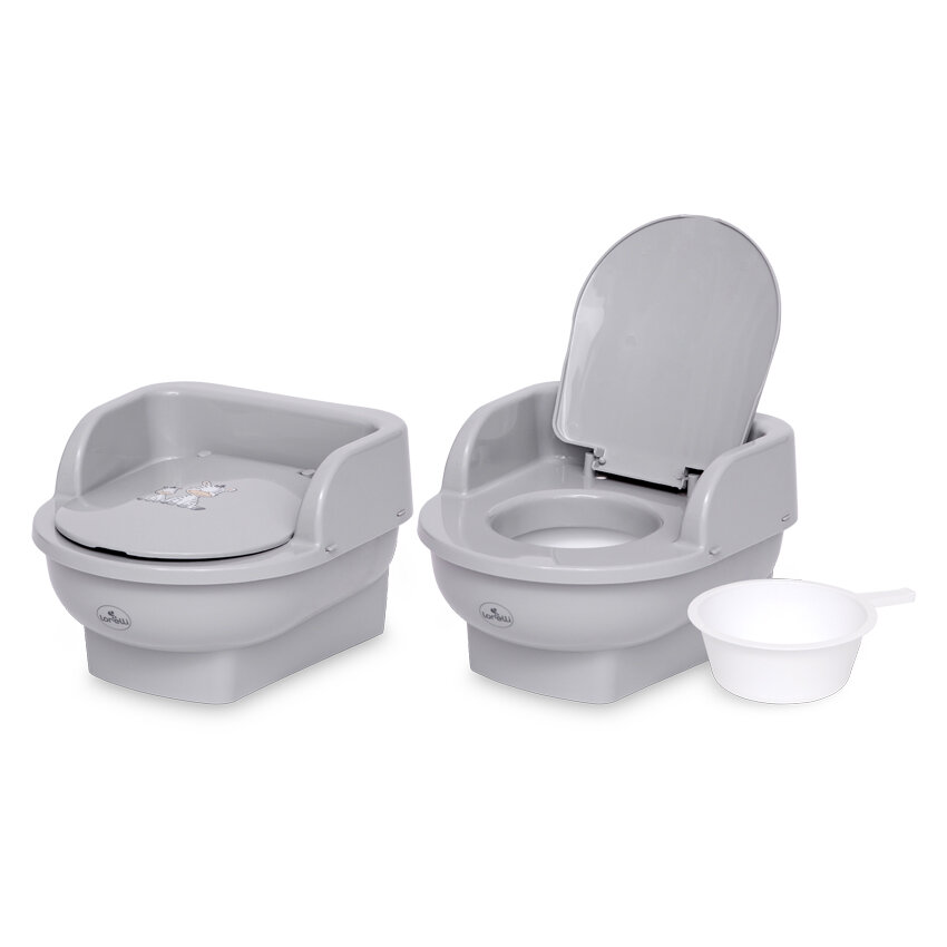 Lorelli Throne Γιο-Γιο Απομίμηση τουαλέτας Zebra Gray