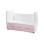 Lorelli Dream 60X120 Κούνια πολυμορφική White/Orchid Pink