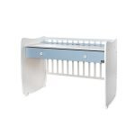 Lorelli Dream 60X120 Κούνια πολυμορφική White/Baby Blue
