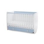 Lorelli Dream 60X120 Κούνια πολυμορφική White/Baby Blue