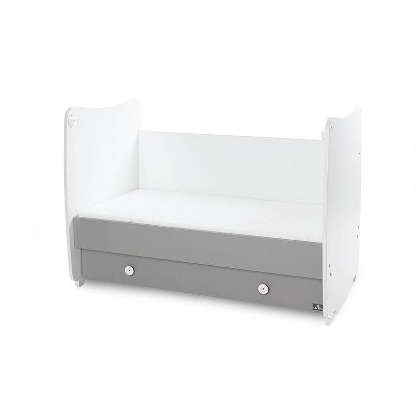 Lorelli Dream 60X120 Κούνια πολυμορφική White/Stone Gray