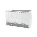 Lorelli Dream 60X120 Κούνια πολυμορφική White/Stone Gray