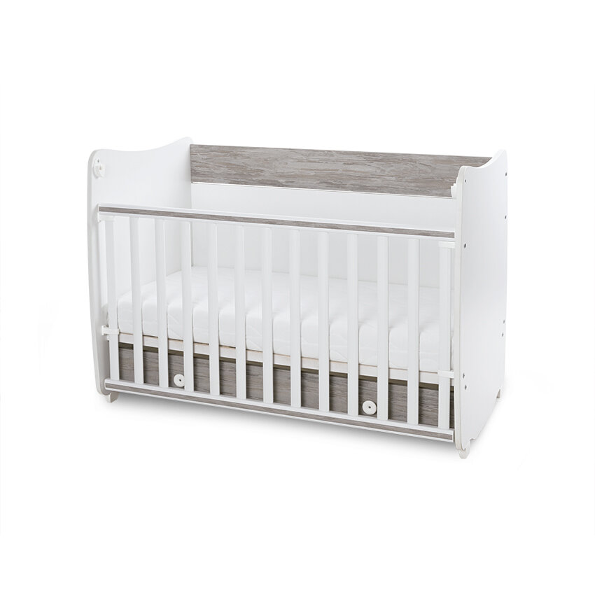 Lorelli Dream 60X120 Κούνια πολυμορφική White/Artwood New