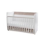 Lorelli Dream 60X120 Κούνια πολυμορφική White/LIght Oak New