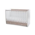 Lorelli Dream 60X120 Κούνια πολυμορφική White/LIght Oak New