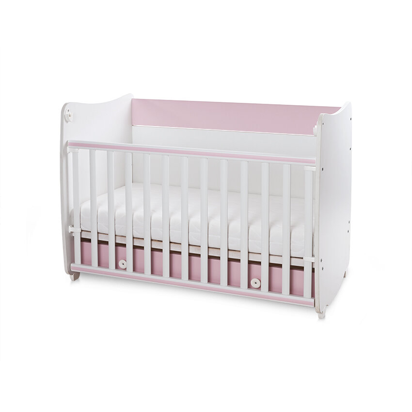 Lorelli Dream 70X140 Κούνια πολυμορφική White/Orchid Pink
