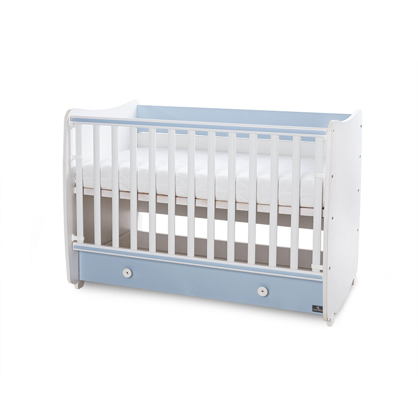 Lorelli Dream 70X140 Κούνια πολυμορφική White/Baby Blue
