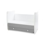 Lorelli Dream 70X140 Κούνια πολυμορφική White/Stone Gray