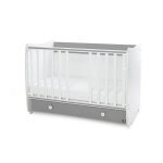 Lorelli Dream 70X140 Κούνια πολυμορφική White/Stone Gray
