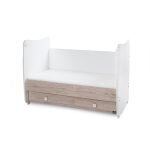 Lorelli Dream 70X140 Κούνια πολυμορφική White/Light Oak