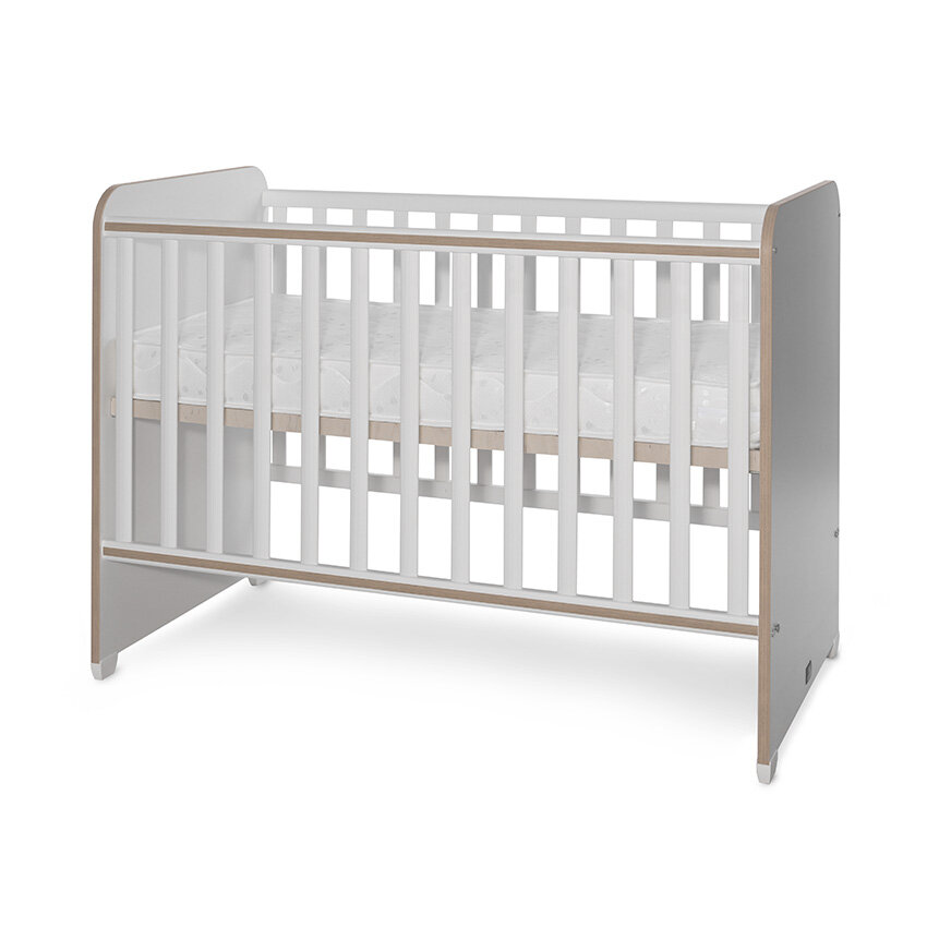 Lorelli Sweet Dream 60X120 Βρεφική Κούνια White/Light Oak