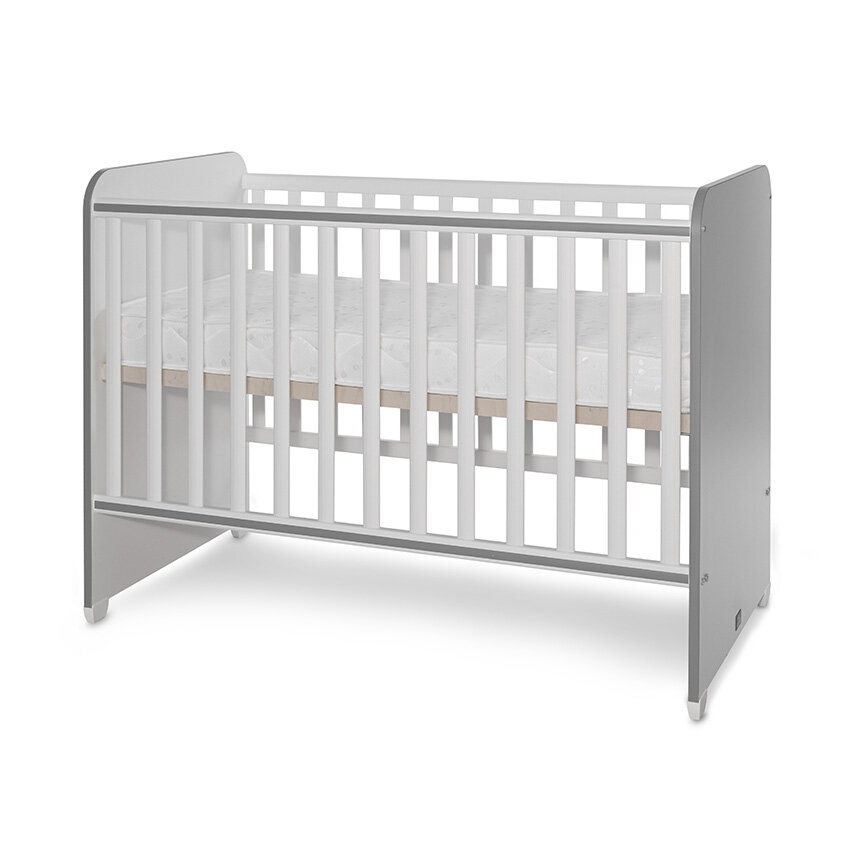 Lorelli Sweet Dream 60X120 Βρεφική Κούνια White/Stone Gray