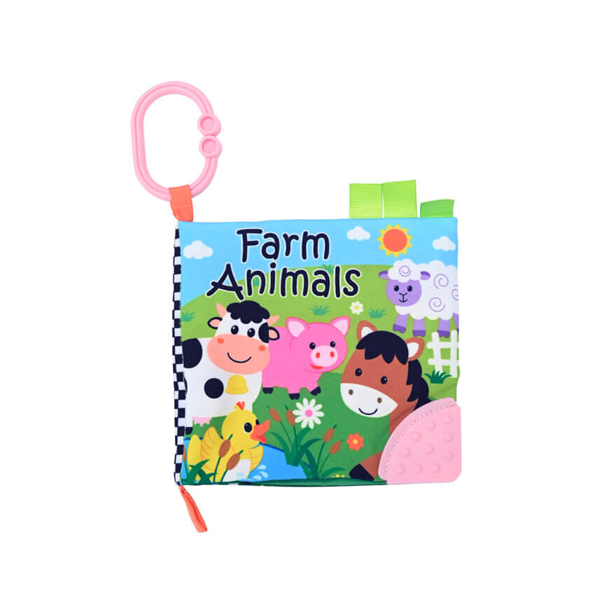 Lorelli Farm Animals Κρεμαστό Βιβλίο Κούνιας και Καροτσιού