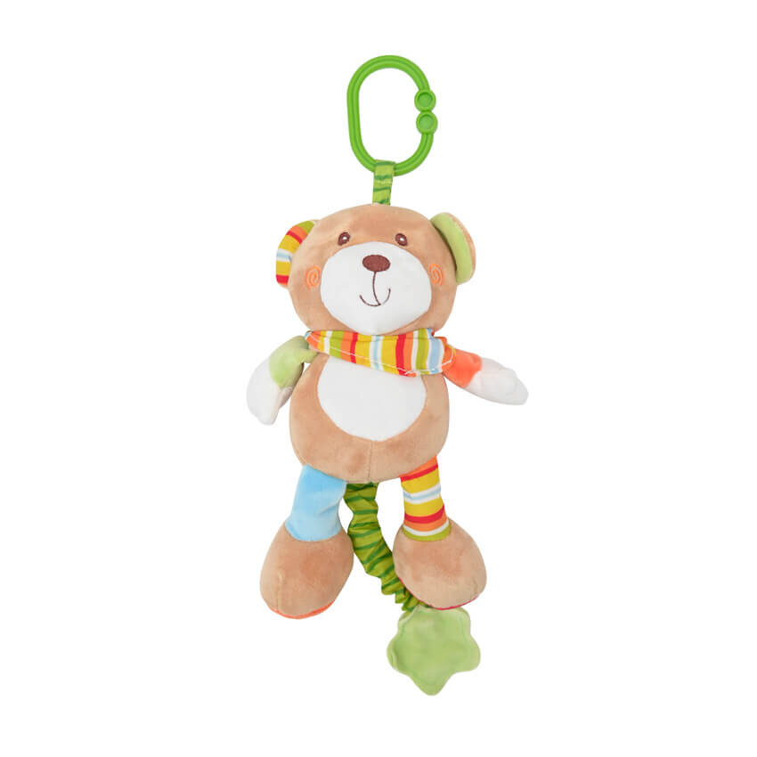 Lorelli Bear Κρεμαστό Παιχνίδι Κούνιας και Καροτσιού Με Μουσική