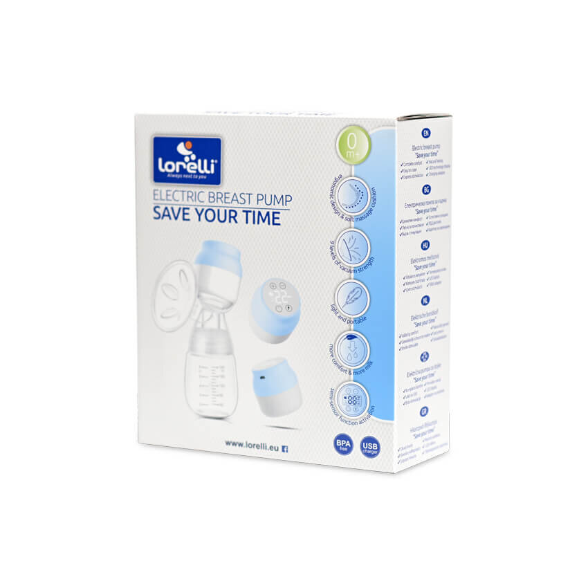 Lorelli Save Your Time Ηλεκτρικό Θήλαστρο Blue