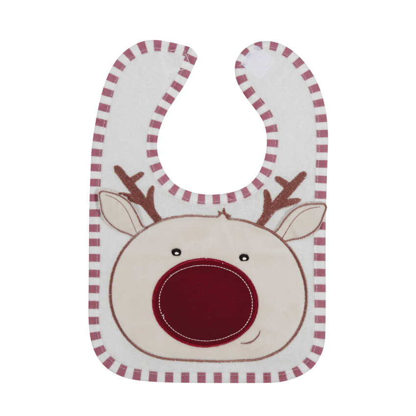 Lorelli Deer Σαλιάρα με 3D κέντημα