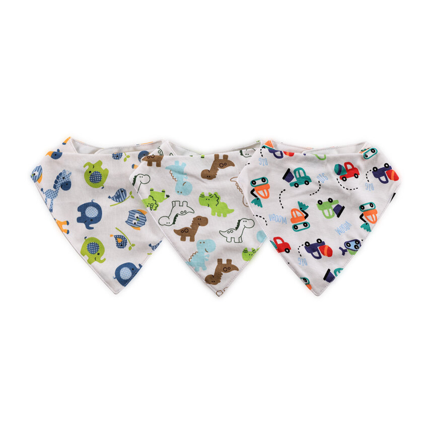 Lorelli Σαλιάρα Βρεφική Bandana Σετ 3τμχ Boy