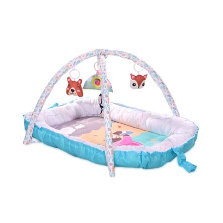 Lorelli Baby Nest Blue Χαλάκι Δραστηριοτήτων & Φωλιά
