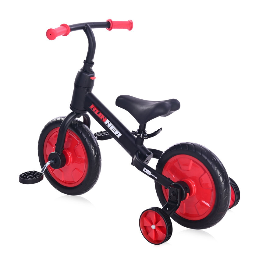 Lorelli Runner 2 se 1 Ποδήλατο Iσορροπίας Red