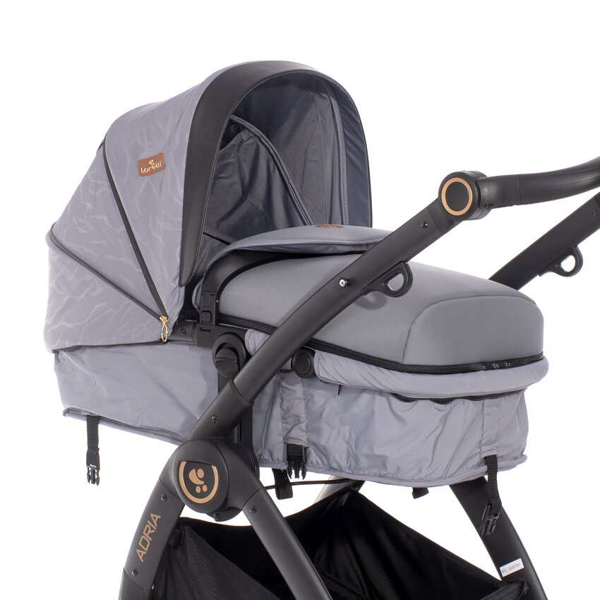 Lorelli Adria Καρότσι 2 σε 1 Black