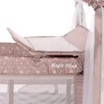 Lorelli Magic Sleep Παρκοκρέβατο Rose Ballerina Pink