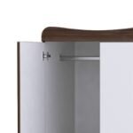 Lorelli Exclusive Ντουλάπα Δίφυλλη White/Orchid Pink