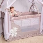 Lorelli Magic Sleep Παρκοκρέβατο Rose Ballerina Pink