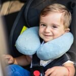 Lorelli Travel Pillow Pink Βρεφικό Μαξιλάρι Ταξιδιού