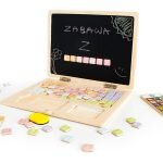 Ecotoys Ξύλινο Εκπαιδευτικό Laptop με Μαγνητικό Πίνακα 5903089062813