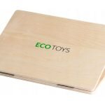 Ecotoys Ξύλινο Εκπαιδευτικό Laptop με Μαγνητικό Πίνακα 5903089062813