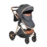 Cangaroo Alma Καρότσι 3 σε 1 Black