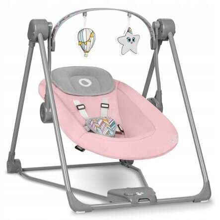 Lionelo Otto Βρεφικό ηλεκτρικό Ρηλάξ Pink Baby 5903771703642