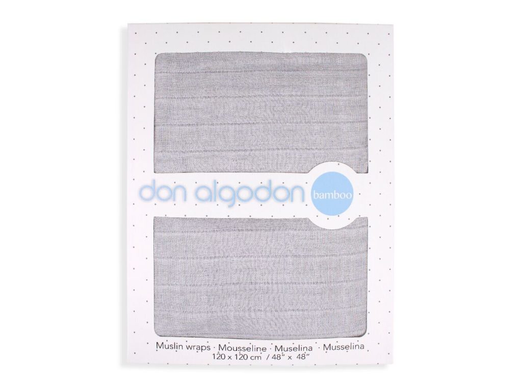 Don Algodon Liso Πάνες Κούνιας Grey